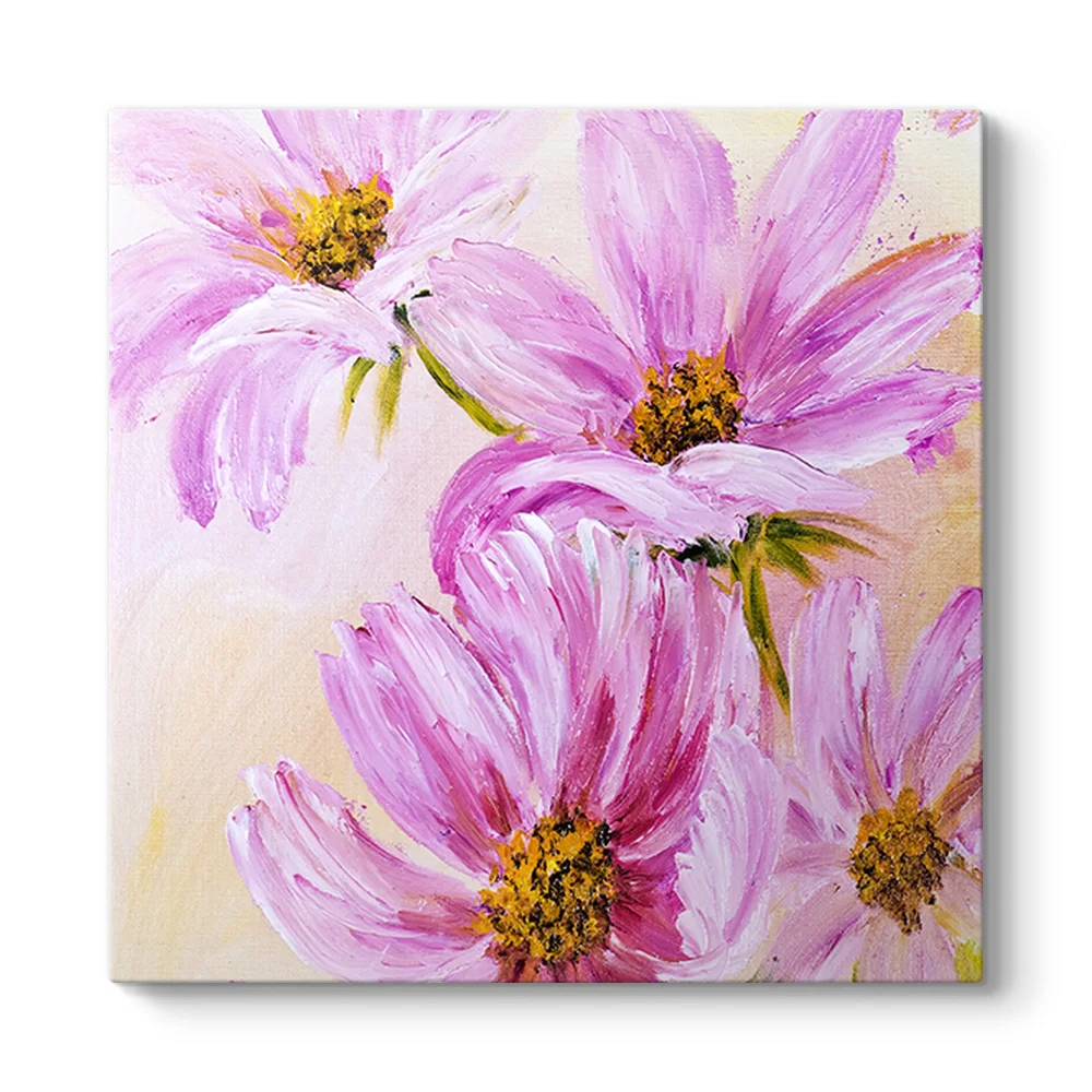 Cosmos Çiçekler Tablosu - Model 3